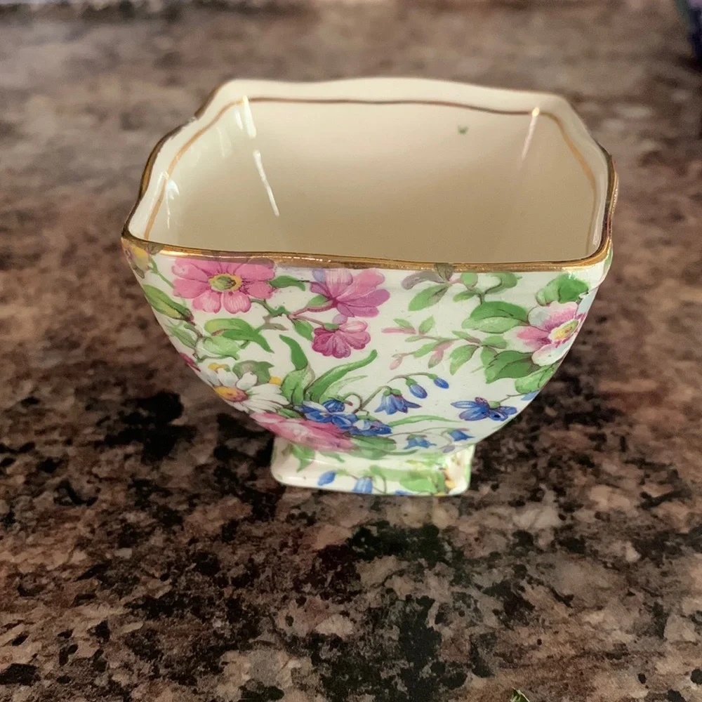 Royal Winton Summertime Open Sugar Bowl